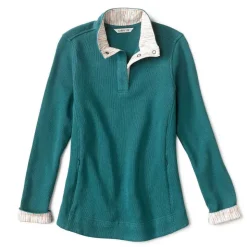 Orvis Signature Print-Trim Sweatshirt|Women Sweatshirts
