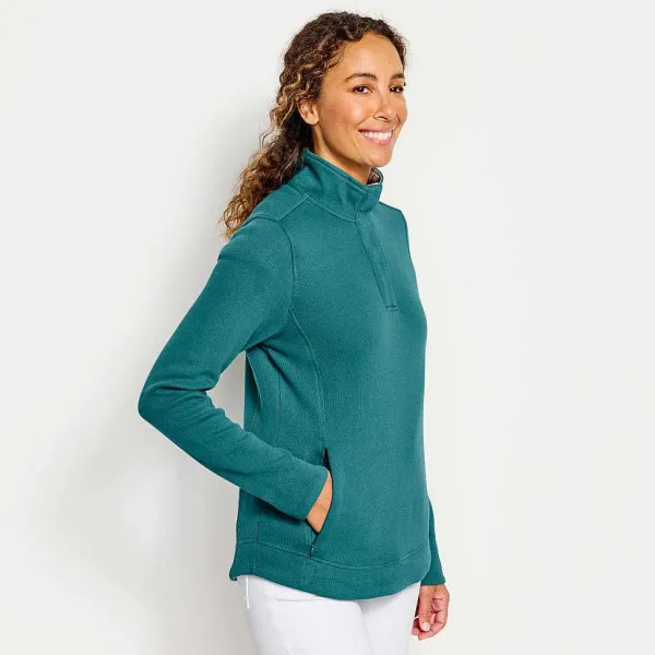 Orvis Signature Print-Trim Sweatshirt|Women Sweatshirts