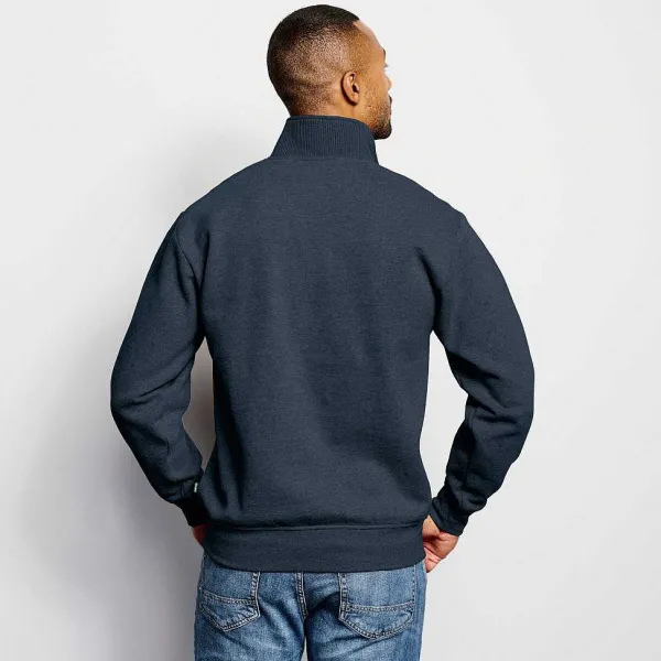 Orvis Signature Quarter-Zip Sweatshirt|Men Sweatshirts