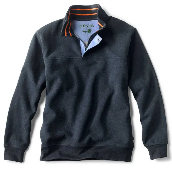 Orvis Signature Quarter-Zip Sweatshirt|Men Sweatshirts