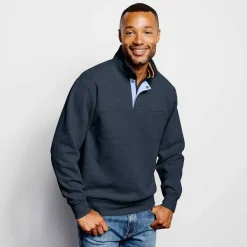 Orvis Signature Quarter-Zip Sweatshirt|Men Sweatshirts