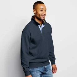 Orvis Signature Quarter-Zip Sweatshirt|Men Sweatshirts