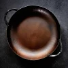 Orvis Smithey Carbon Steel Round Roaster| Kitchen Accessories