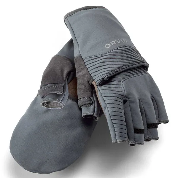 Orvis Softshell Convertible Mitts|Men Gloves