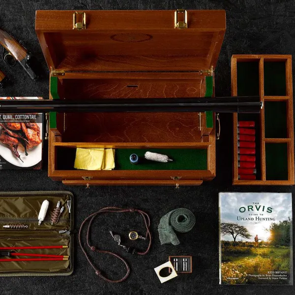 Orvis Solid Wood Gunning Box| Gun Care