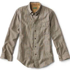Orvis Spencer Houndstooth Pure Cotton Shirt|Men Shirts