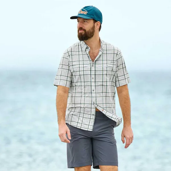 Orvis Stonefly Stretch Short-Sleeved Shirt|Men Shirts