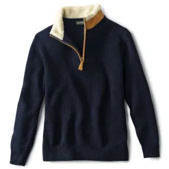 Orvis Stowe Quarter-Zip Sweater|Men Sweaters