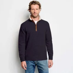 Orvis Stowe Quarter-Zip Sweater|Men Sweaters