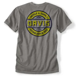 Orvis Tackle And Supply Badge T-Shirt|Men Shirts