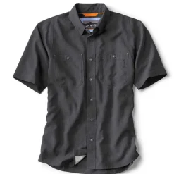Orvis Tech Chambray Short-Sleeved Work Shirt|Men Shirts