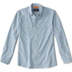 Orvis Tech Chambray Western Shirt|Men Shirts