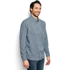 Orvis Tech Chambray Work Shirt|Men Shirts