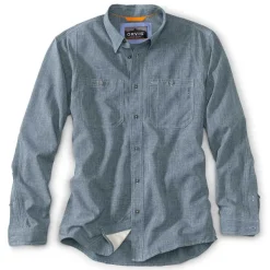 Orvis Tech Chambray Work Shirt|Men Shirts
