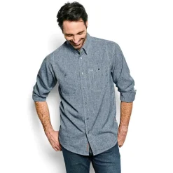 Orvis Tech Chambray Work Shirt|Men Shirts