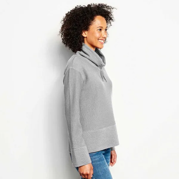 Orvis Textured Cowl Sweatshirt|Women Sweatshirts
