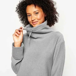 Orvis Textured Cowl Sweatshirt|Women Sweatshirts