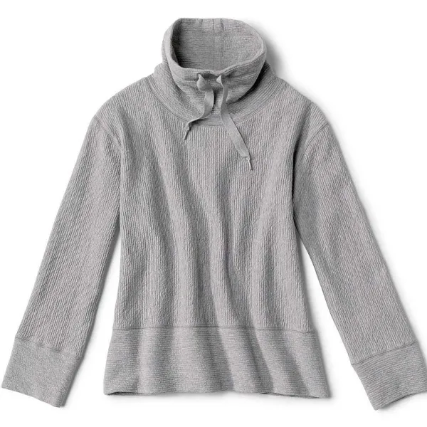 Orvis Textured Cowl Sweatshirt|Women Sweatshirts