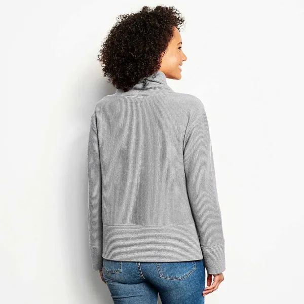 Orvis Textured Cowl Sweatshirt|Women Sweatshirts