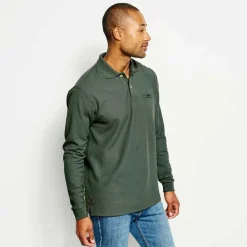 Orvis The Signature Long-Sleeved Polo|Men Shirts