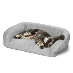 Orvis Toughchew® Comfortfill-Eco Bolster Dog Bed| Comfortfill-Eco Beds