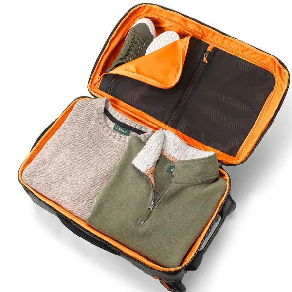 Orvis Trekkage Lt Adventure 40L Carry-On Roller Bag|Men Packs & Bags