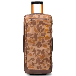 Orvis Trekkage Lt Adventure 80L Checked Roller Bag|Men Packs & Bags