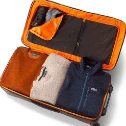 Orvis Trekkage Lt Adventure 80L Checked Roller Bag|Men Packs & Bags