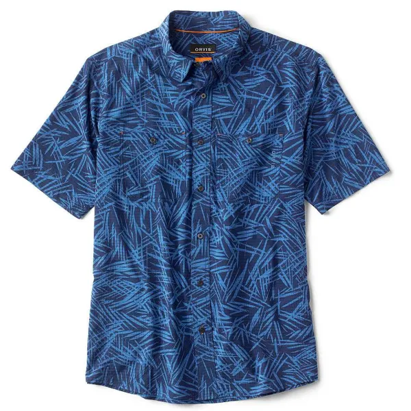 Orvis Tropic Tech Printed Short-Sleeved Shirt|Men Shirts