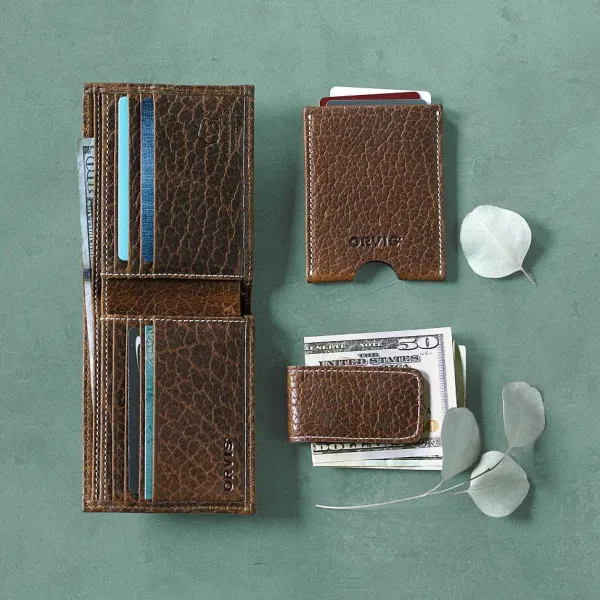 Orvis Tucson Bison Billfold|Men Wallets