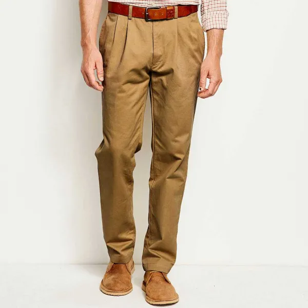 Orvis Ultimate Khakis Pleated Front Pants|Men Pants
