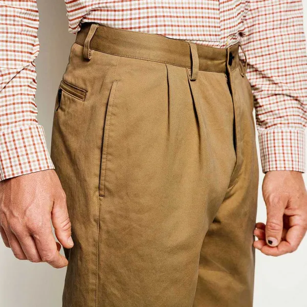 Orvis Ultimate Khakis Pleated Front Pants|Men Pants