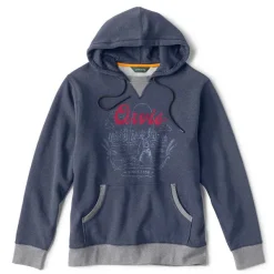 Orvis Vintage Logo Split-Neck Sweatshirt|Men Sweatshirts