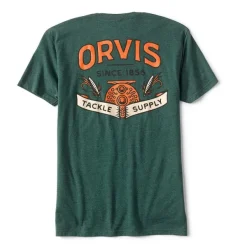 Orvis Vintage Reel And Flies T-Shirt|Men Shirts