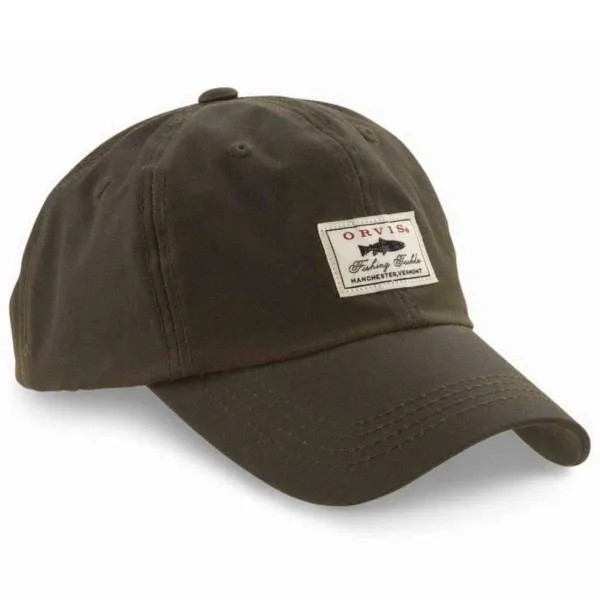 Orvis Vintage Waxed Cotton Ball Cap|Men Hats