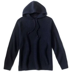 Orvis Waffle Hood Pullover|Men Sweaters