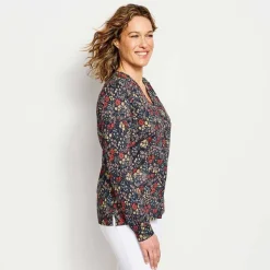 Orvis Wander Long-Sleeved Printed Shirt|Women Shirts