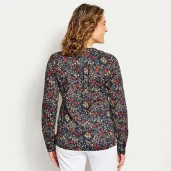 Orvis Wander Long-Sleeved Printed Shirt|Women Shirts