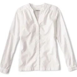 Orvis Wander Long-Sleeved Textured Shirt|Women Shirts