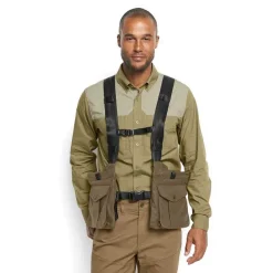 Orvis Waxed Cotton Strap Vest|Men Hunting