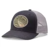 Orvis Waxed Cotton Trout Sip Trucker Hat|Men Hats