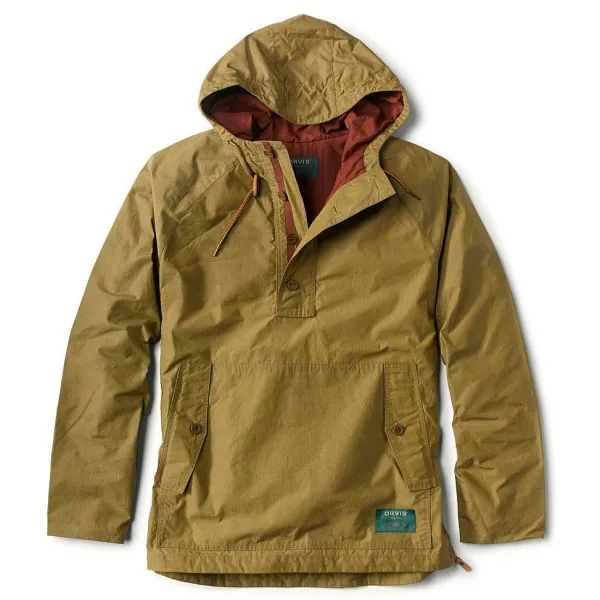 Orvis Waxed Ripstop Anorak|Men Jackets