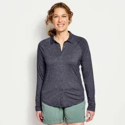 Orvis Women'S Dricast Long-Sleeved Button-Front|Women Shirts