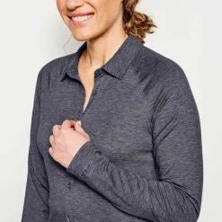 Orvis Women'S Dricast Long-Sleeved Button-Front|Women Shirts