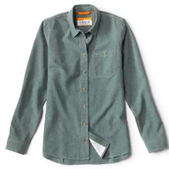 Orvis Women'S Long-Sleeved Tech Chambray Work Shirt|Women Shirts