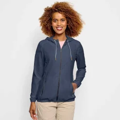 Orvis Women'S Open Air Caster Hooded Zip-Up Jacket|Women Shirts