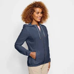 Orvis Women'S Open Air Caster Hooded Zip-Up Jacket|Women Shirts
