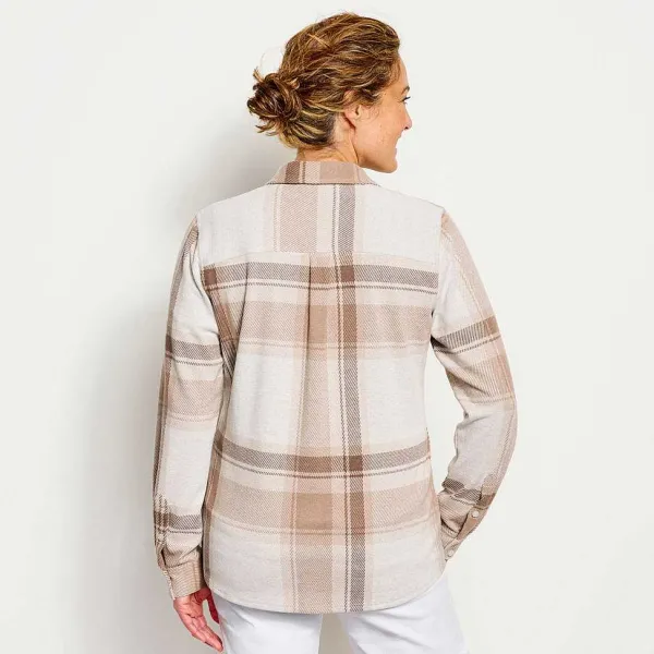 Orvis Women'S Snowy River Brushed Knit Long-Sleeved Shirt|Women Shirts