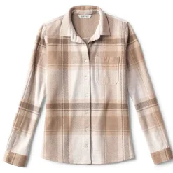 Orvis Women'S Snowy River Brushed Knit Long-Sleeved Shirt|Women Shirts