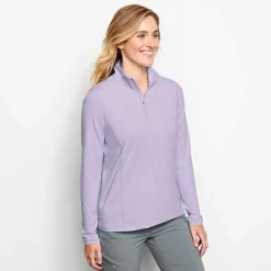 Orvis Women'S Sun Defense Quarter-Zip Pullover|Women Shirts